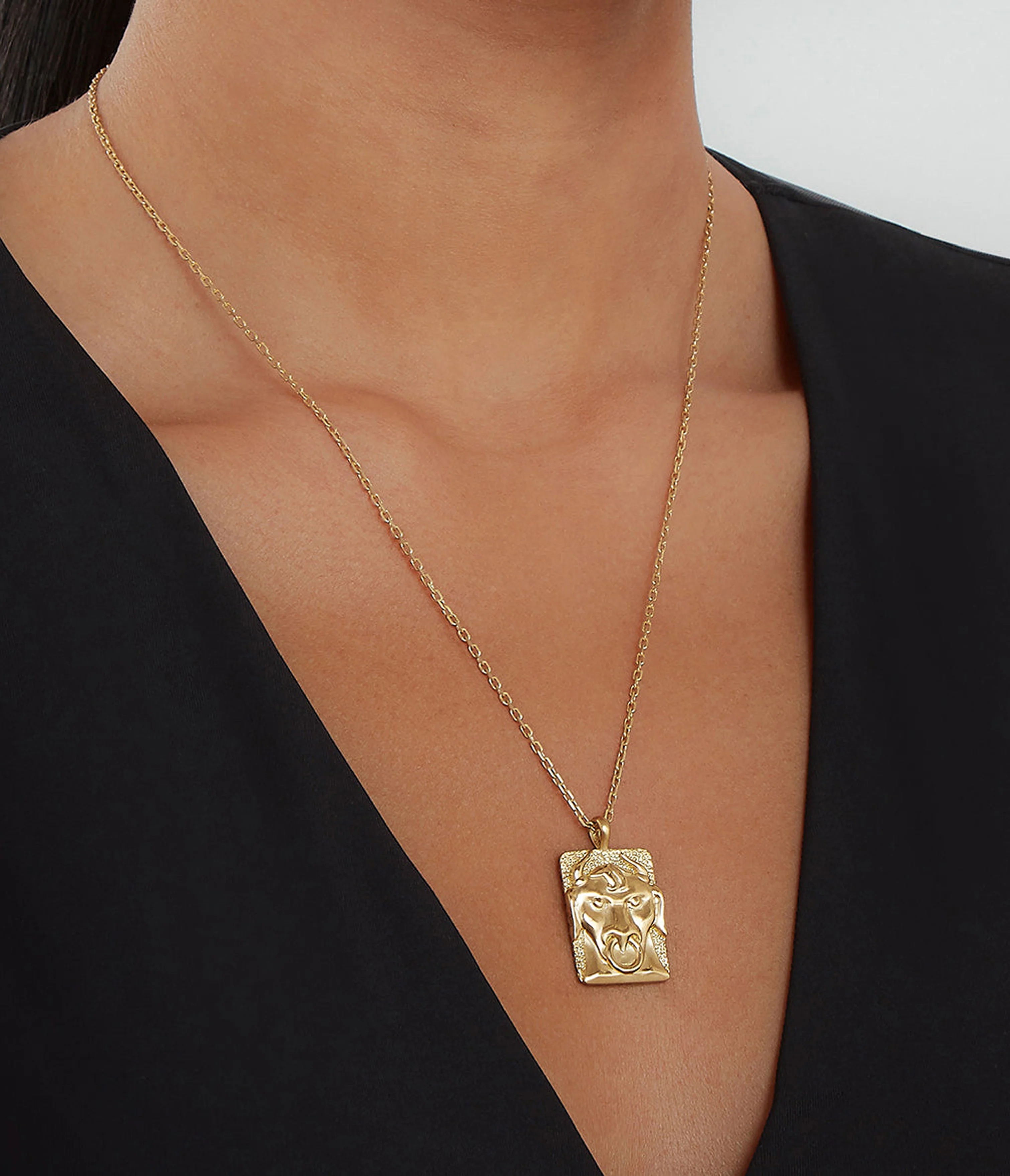 Taurus Zodiac Pendant Necklace - Image 4